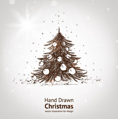 free vector Bright christmas background vector